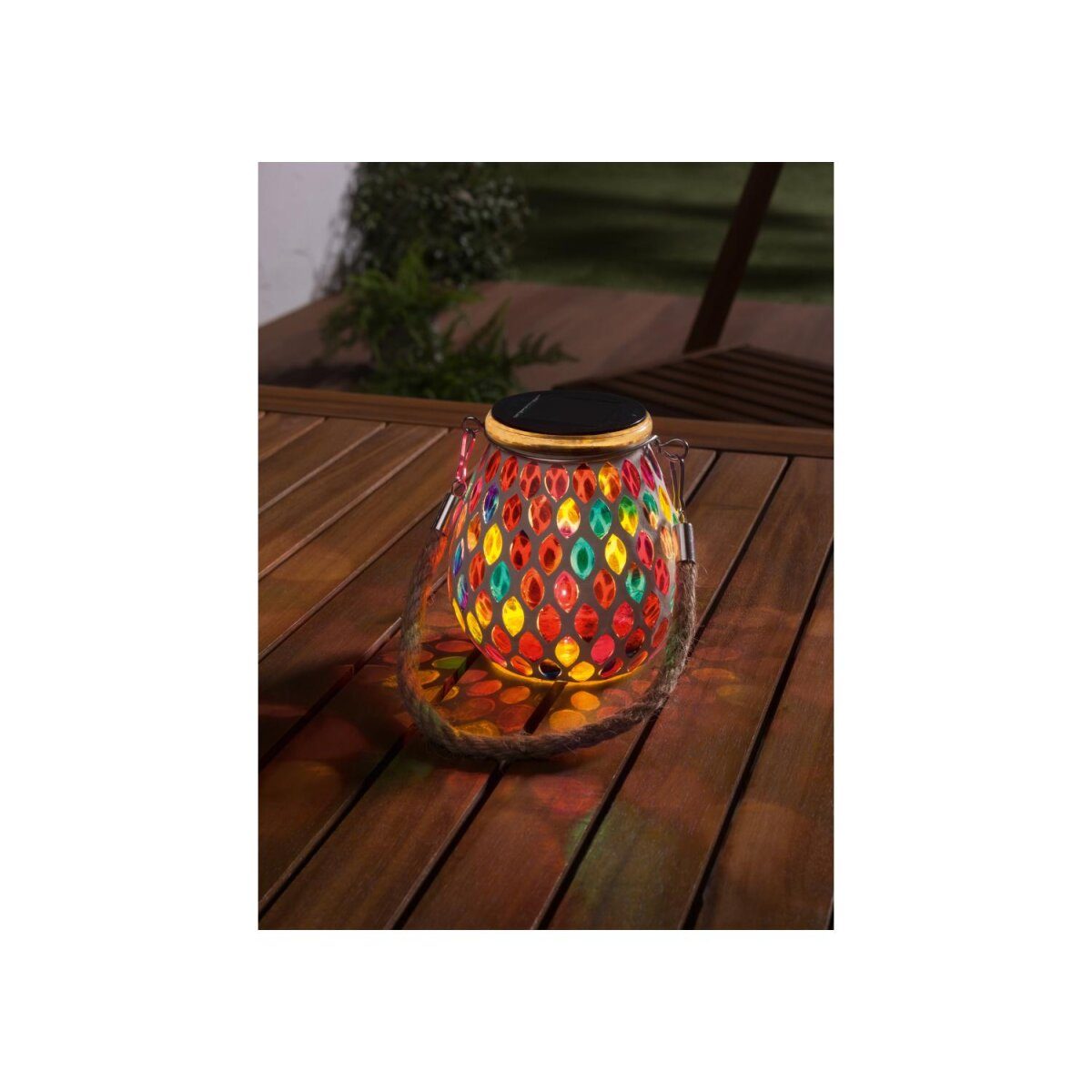 LIVARNO Home verre solaire peint ou mosaïque LED