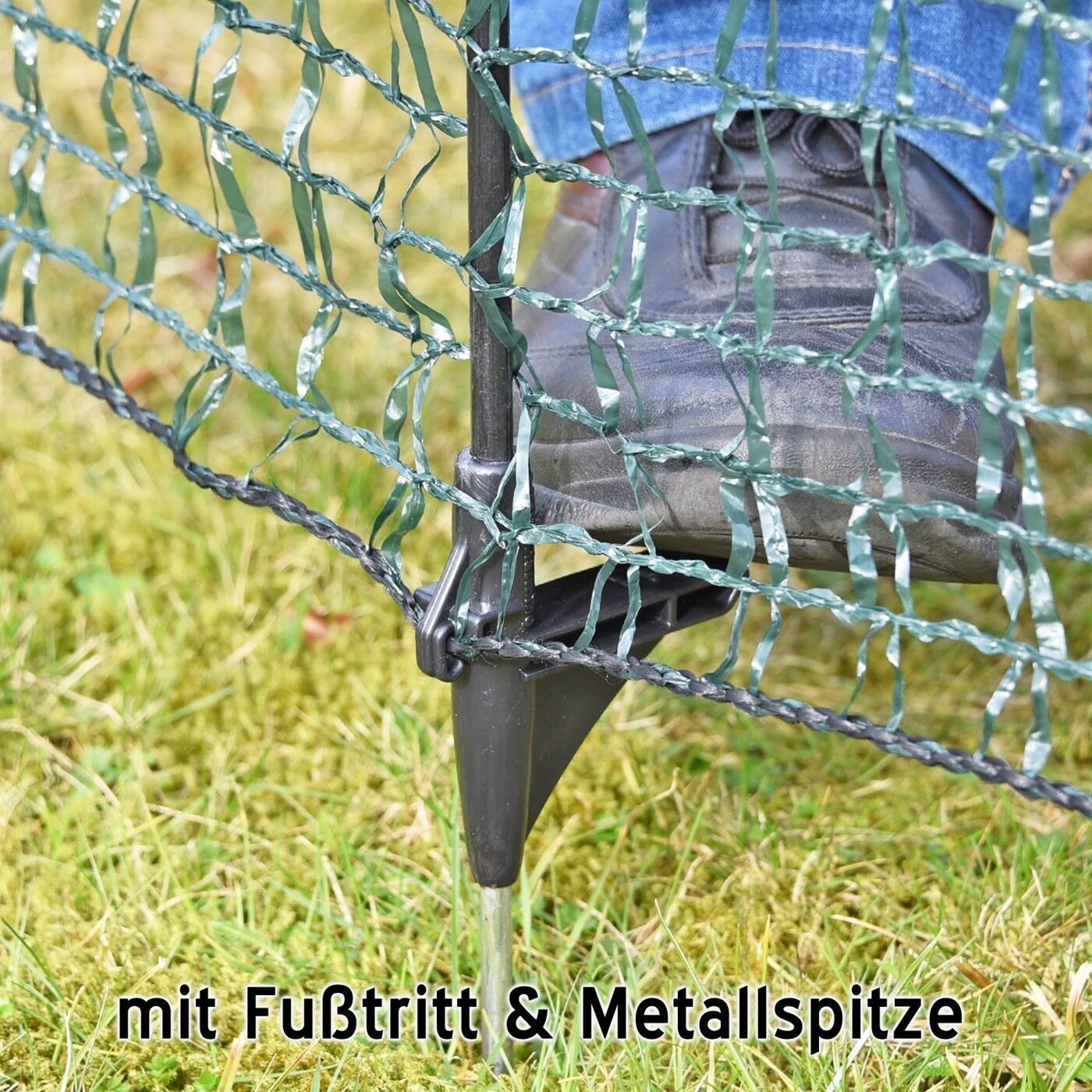 20m Begrenzungszaun Gartennetz Hundezaun Campingzaun mit Zubehör