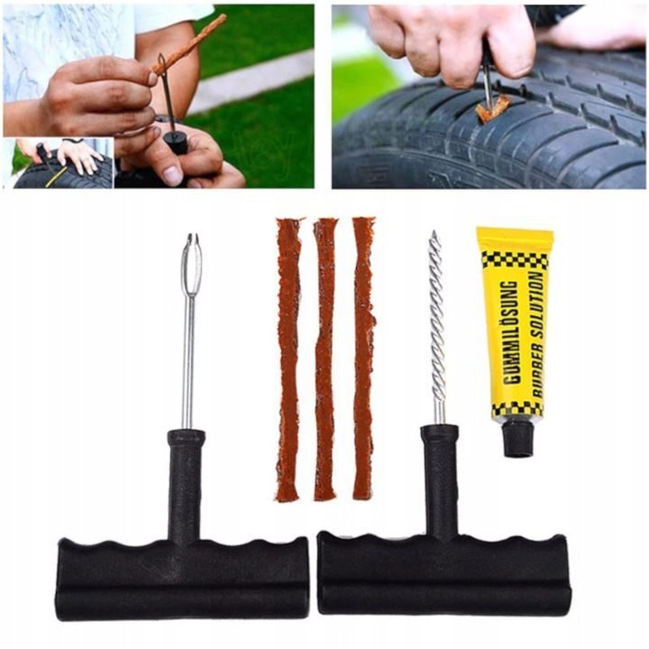 Tire repair kit Tire set complete