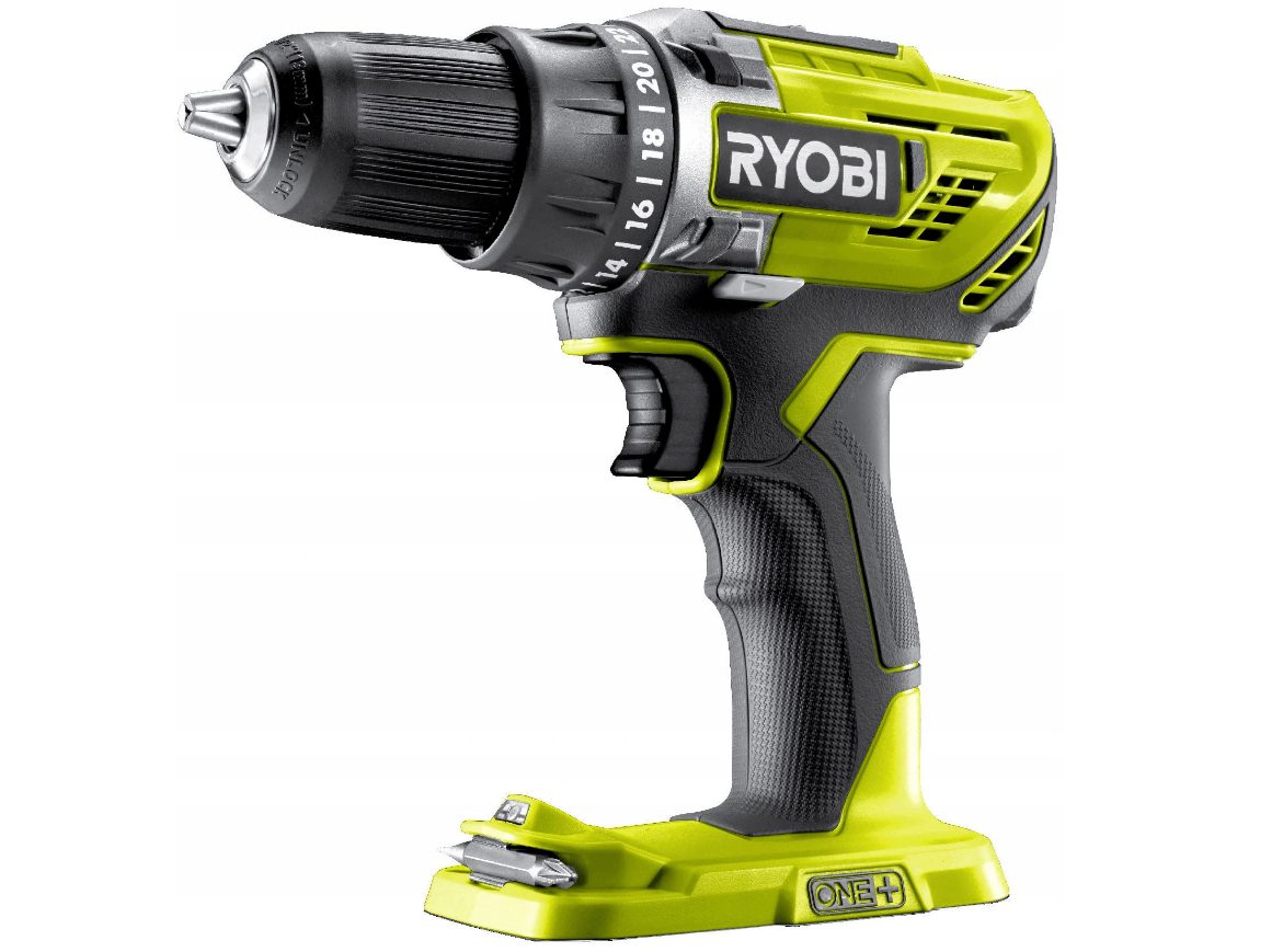 #SALE# RYOBI drill driver R18DD3 18V with 2Ah battery and bag set