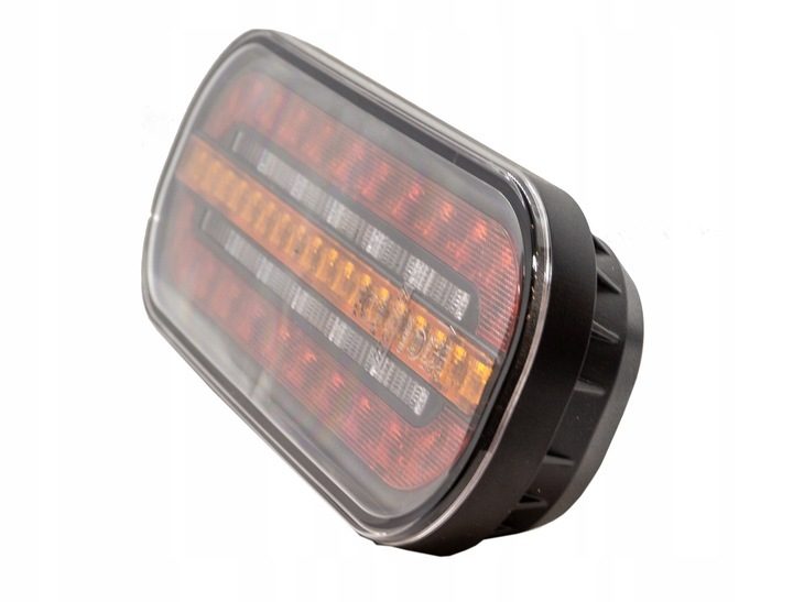 2x multifunctional LED tail light for tractor, agricultural machinery, trailer, excavator set
