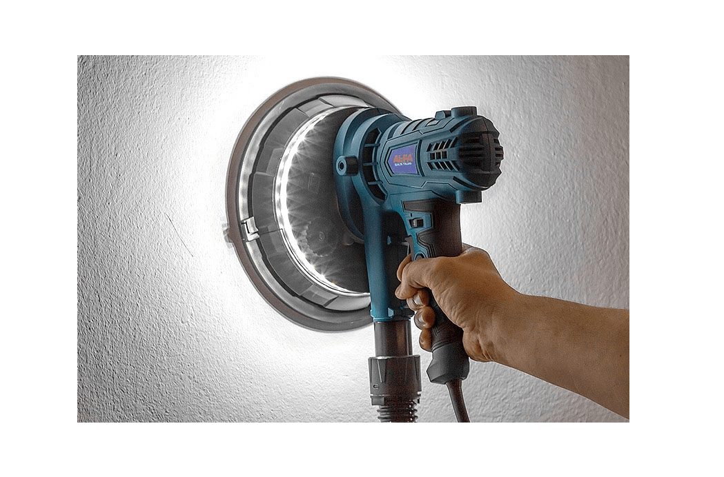 #SALE# Gipsplaatschuurmachine in de LED XXXL starterset met stofzak