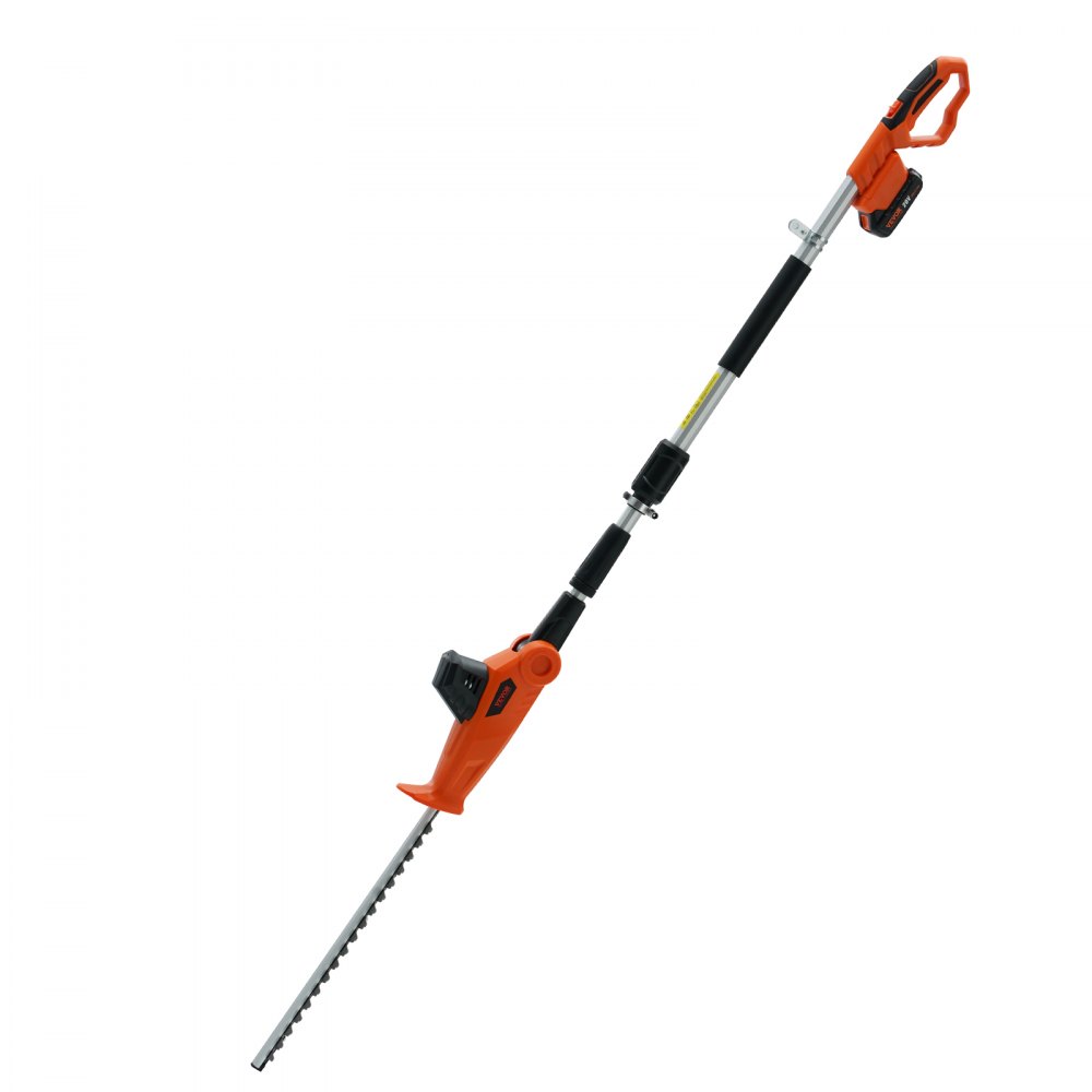 Teleskop-Heckenschere 20V Heckenschere Kupfermotor 17.500 U/min Elektro-Heckenschere 46cm Messerlänge 188-239cm ausziehbar 16mm Schnittdurchmesser 30-150° drehbar inkl. Schnellladeakku Teleskop-Heckenschere 20V Heckenschere Kupfermotor 17.500 U/min Elektro-Heckenschere 46cm Messerlänge 188-239cm ausziehbar 16mm Schnittdurchmesser 30-150° drehbar inkl. Schnellladeakku