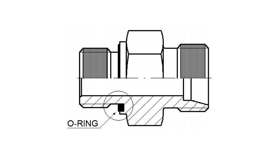 2-PIECE HYDRAULIC DISTRIBUTOR 40L WITH CONNECTIONS