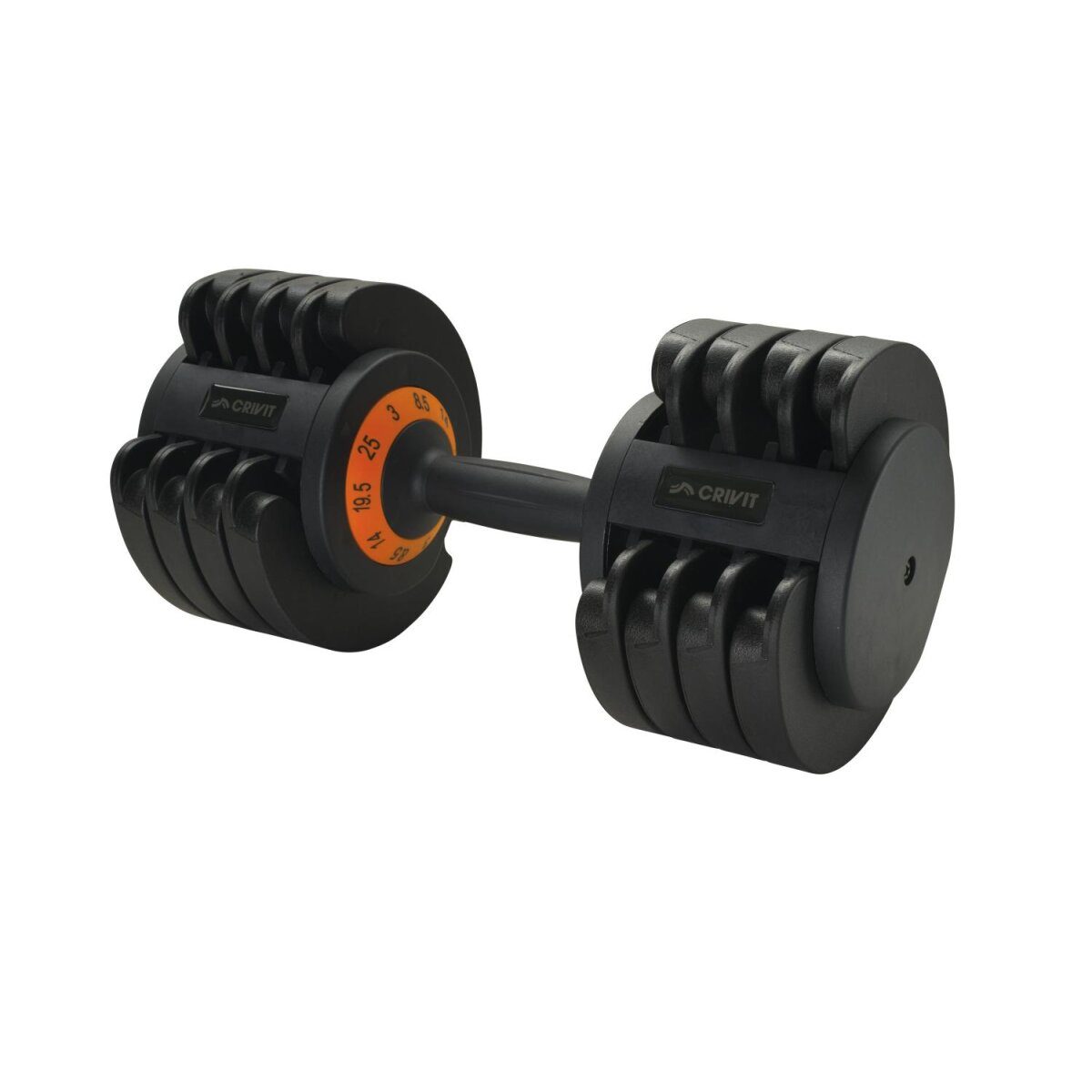 CRIVIT adjustable dumbbell, 25 kg