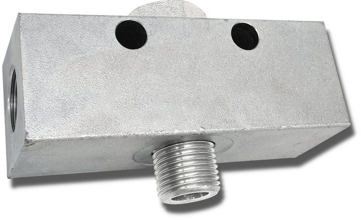 Hydraulikspeicher ANSCHLUSSBLOCK HYDRAULISCHER STOSSDÄMPFER Landmaschinen Baumaschinen
