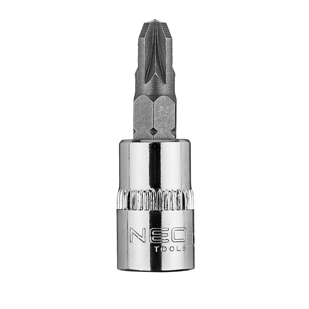 Screwdriver bit on the cap