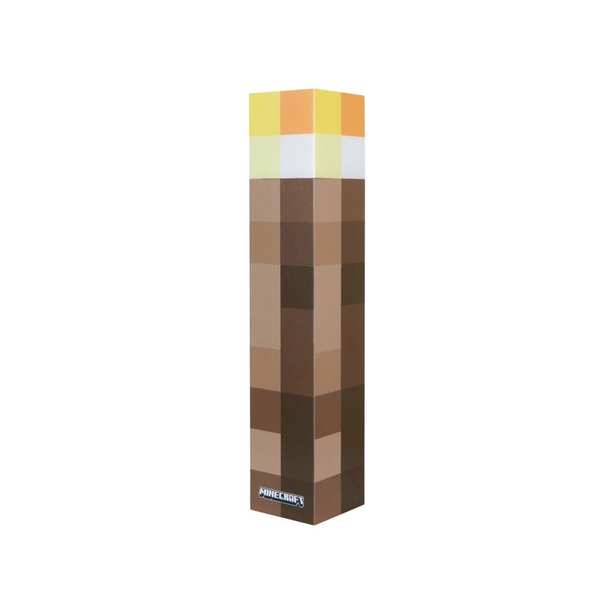 MINECRAFT LED Tischlampe / Fackel, mit Wandhalterung