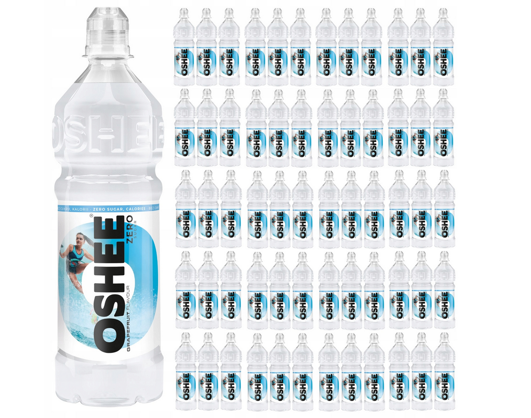 60x Oshee Sportdrank Zero - Grapefruit 750ml