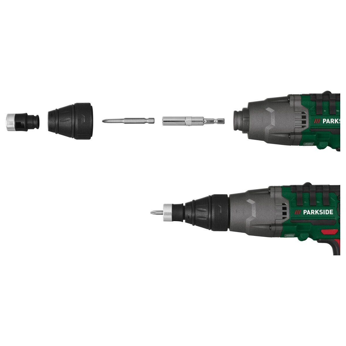 Wkrętarka akumulatorowa PARKSIDE® 20 V PTBSA 20-Li A1, z akumulatorem i ładowarką