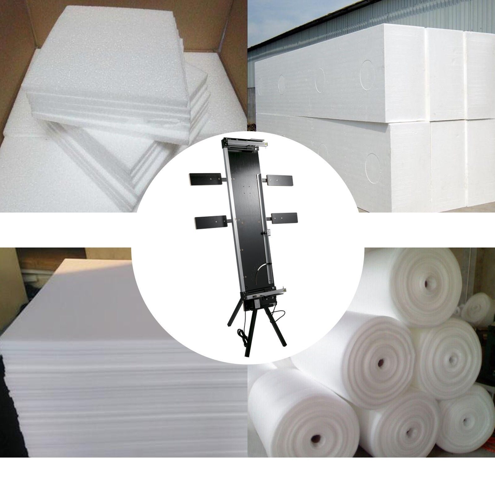 Professional 360℃ Styrofoam Cutter, Aluminum Alloy Foam Cutter, Styrofoam Cutter, Cutting Length 127cm, Grooving Machine, Construction Site, Industrial