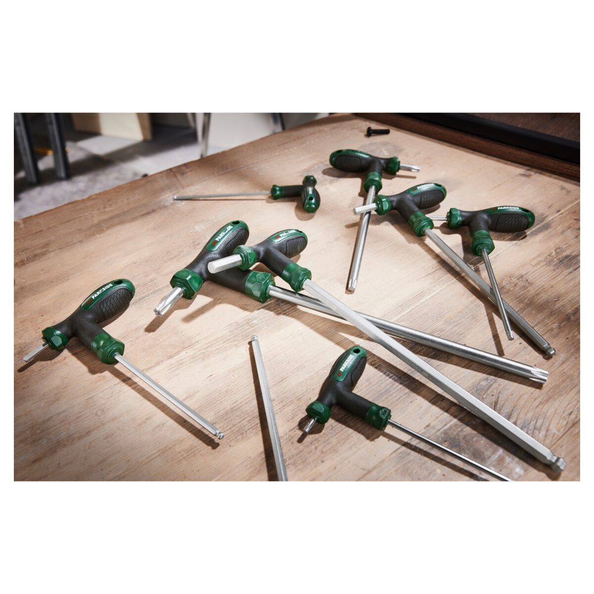 Jeu de clés mâles PARKSIDE®, 16 pièces