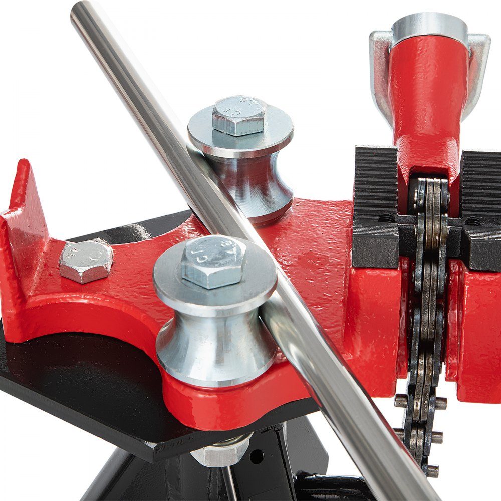 Modell TP-425 Tragbarer Kettenschraubstock, Rohrschraubstock, Kettenrohrschraubstock aus Stahl, Stativ-Arbeitsgerät 3,2–127 mm, für Mechaniker, Elektriker, Sanitärhandwerker