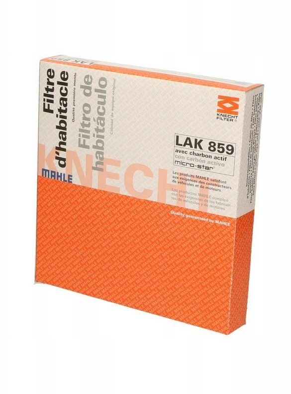 KNECHT Lak859 Kabinenfilter mit Kohlenstoff
