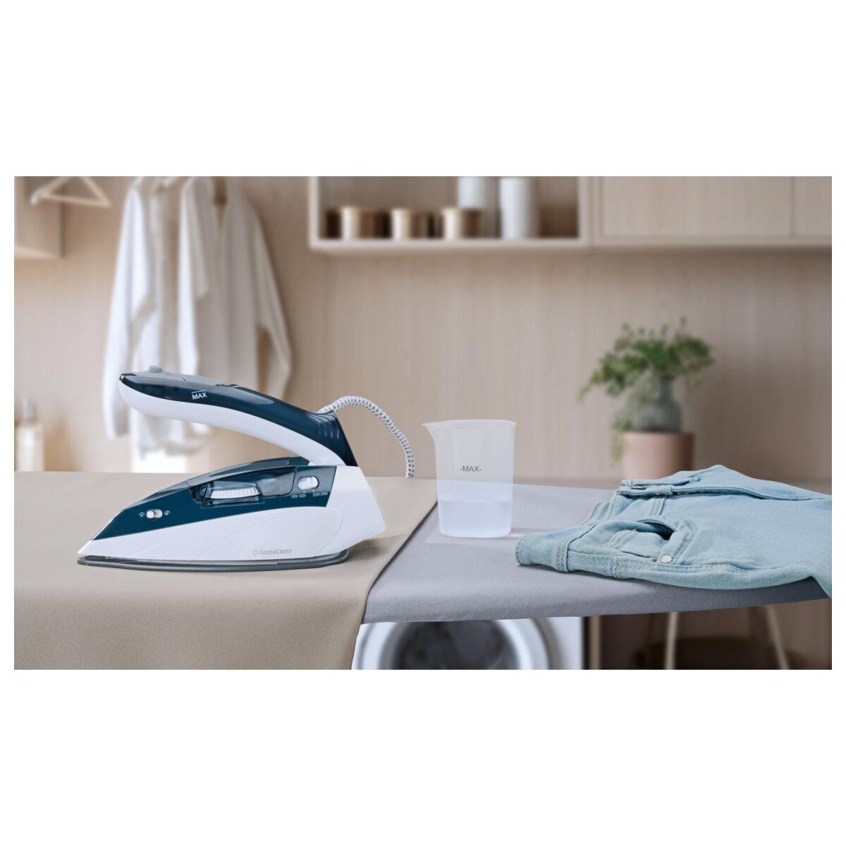 SILVERCREST® travel steam iron »SDBRK 1000 B1«