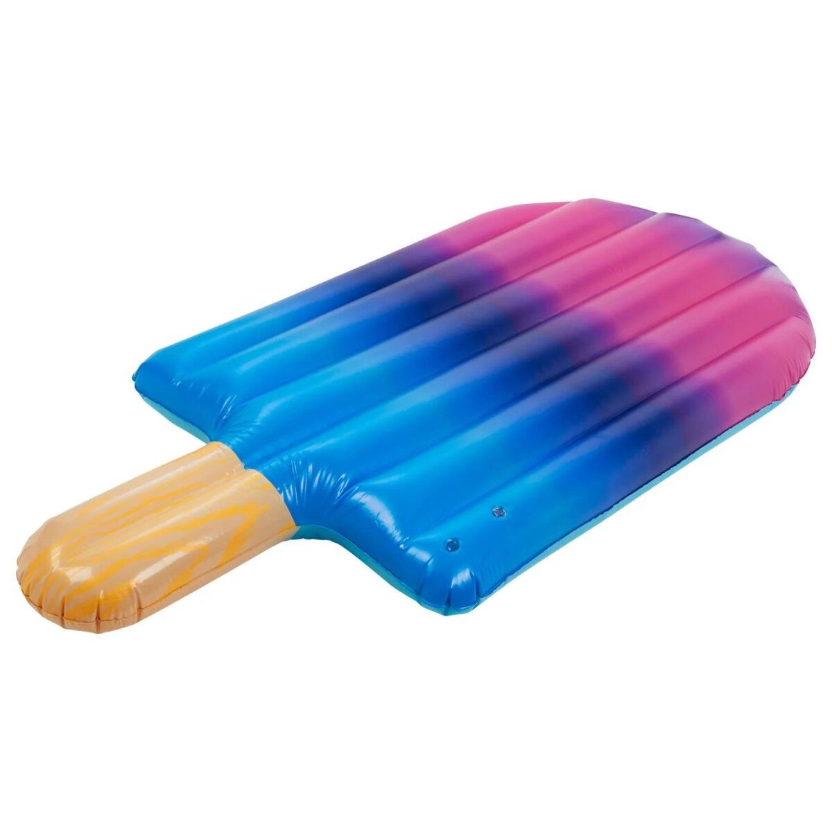 CRIVIT air mattress pineapple / watermelon / ice cream stick / strawberry / ice cream cone / avocado, including 2 repair patches (ice cream on a stick)