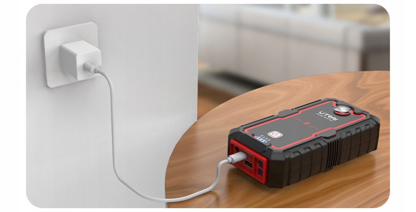 UTRAI Jstar One 2000A Starter with Full Power Accessories + QC 3.0 FULL POWER CHARGER FOR UTRAI POWERBANKS POWERBANK STARTER BOOSTER JUMP POWERFUL STARTER