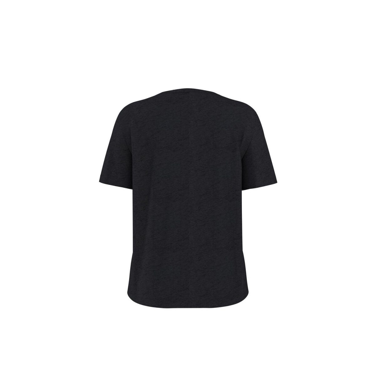 esmara® Damen-T-Shirt, mit Leinen, S, schwarz