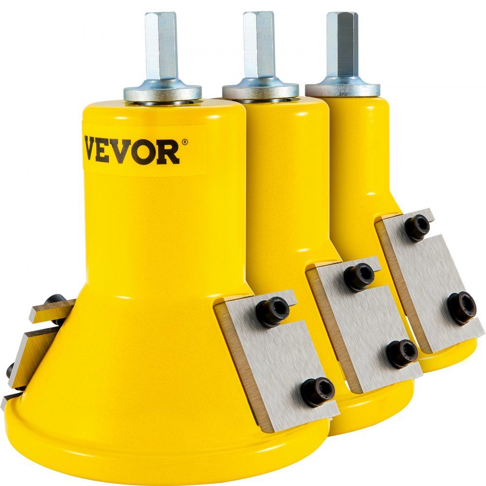 Tenon cutter Forstner drill bit 25.4 mm & 38 & 50.8 mm, 2 blades tenon cutter Forstner drill tenon cutter set for beam beds, beam railings, beam fences, beam tables etc. Forstner bit