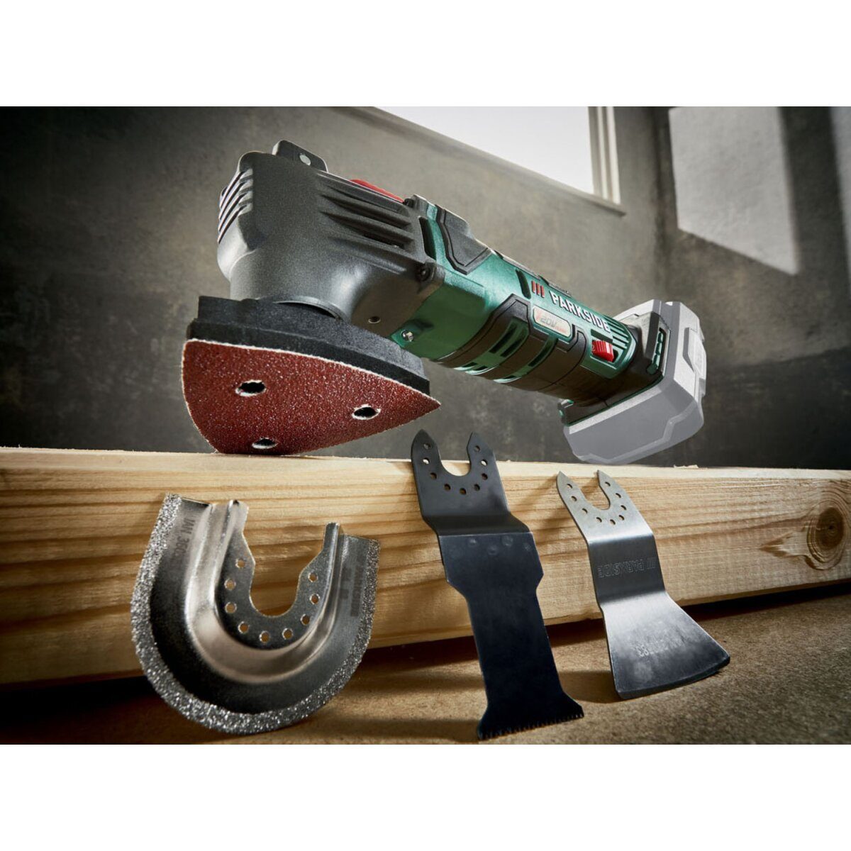 PARKSIDE accu-multifunctioneel gereedschap »PAMFW 20-Li A1«