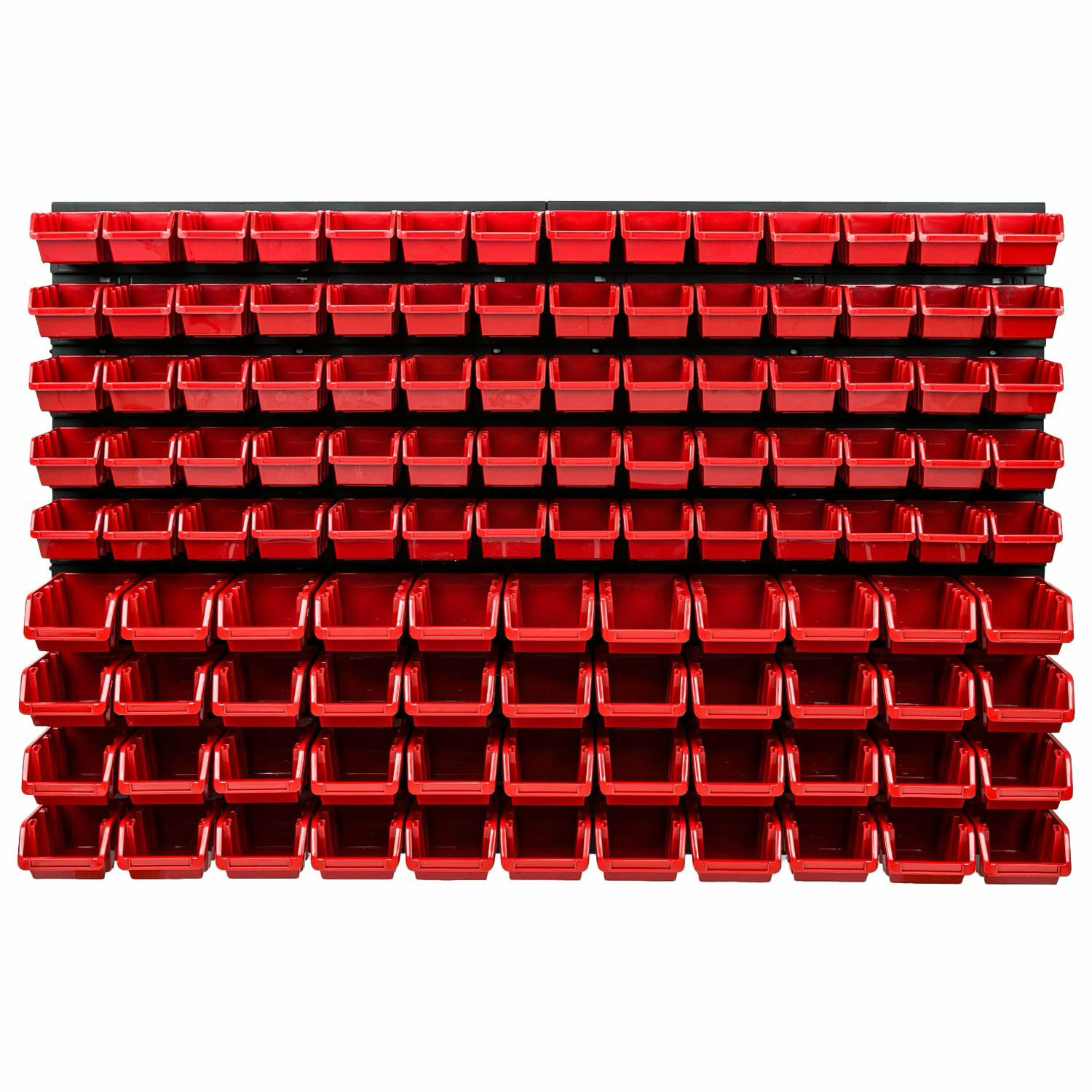Wall shelf + stacking boxes + tool holder | Expandable | Workshop shelf storage shelf plug-in shelf set box 1152x780mm