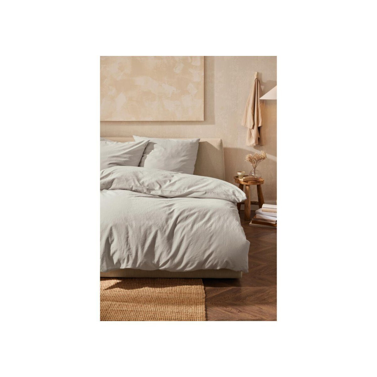 LIVARNO Linge de maison linge de lit, 140 x 200 cm, sable