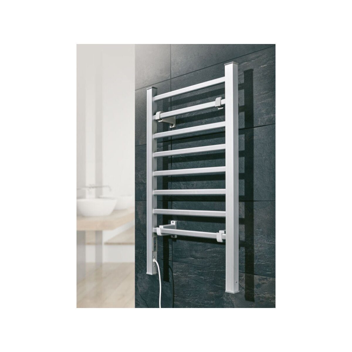 Porte-serviettes chauffant mural/debout SILVERCREST®