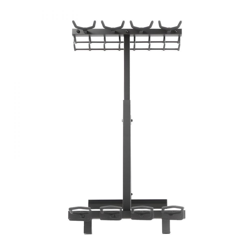 Folding Rifle Stand for 4 Rifles (Shotguns) and 7 Pistols, Freestanding Gun Holder for Gun Storage Made of Carbon Steel, Display Stand for Shooting Ranges, Hunting Ranges
