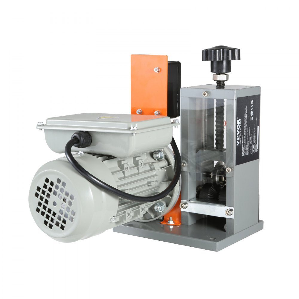 Kabelabisoliermaschine, elektrisch, φ1,5–25 mm, Kabelschälmaschine, 180 W, Abisoliermaschine, 18 m pro Minute Geschwindigkeit, Abisolierzange, 65 Mn Federstahlklinge, ideal zum Abisolieren von Kupferdraht