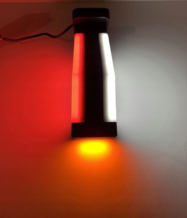 2X LED MARKIERUNGSLEUCHTEN NEON 12-24V Standlicht Rücklicht Traktor Landmaschinen Radlader Bagger etc. Lampenumbau