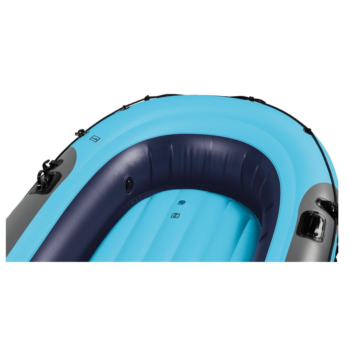 CRIVIT Schlauchboot, mit umlaufender Sicherheitsschnur, blau