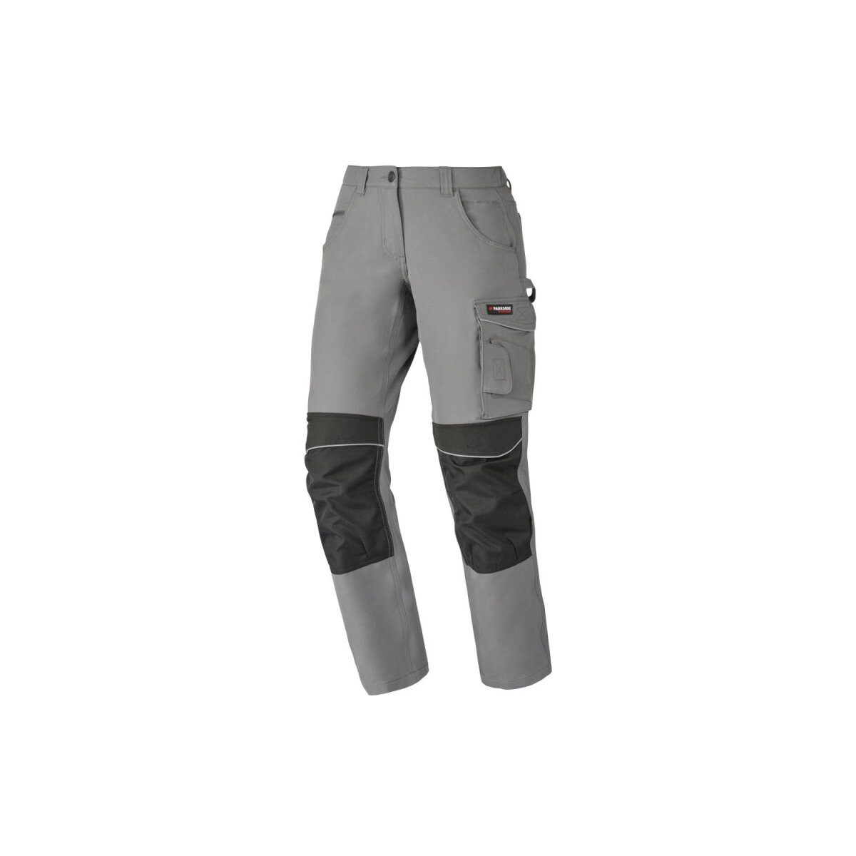 Damskie spodnie robocze PARKSIDE PERFORMANCE®, ze stretchem, rozmiar 42, szare