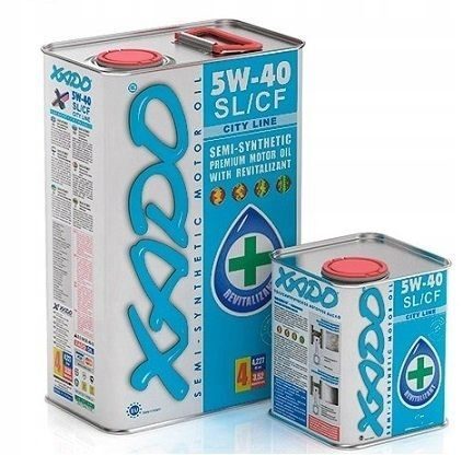 XADO ATOMIC OIL CITY LINE 5W40 SL/CF 4L