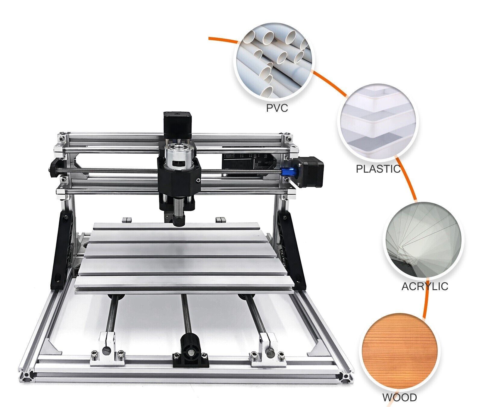Digitale Premium CNC-Fräsmaschine, Gravur, USB-Anschluss, Graviermaschine, Graviermaschine, Starter-Set