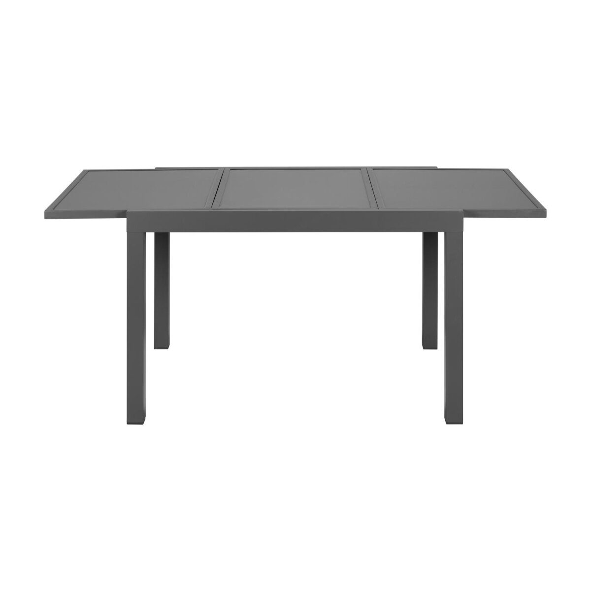 LIVARNO home Aluminium-Gartentisch „Houston / Toronto“, ausziehbar, grau