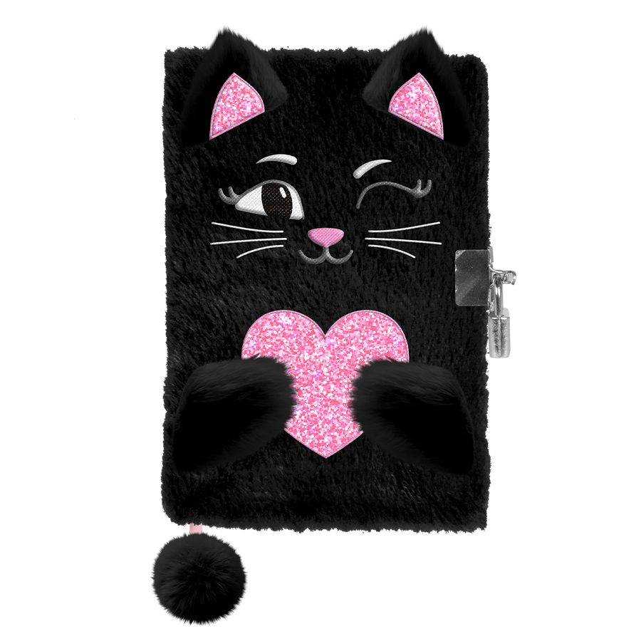 Black Cat Plüschtagebuch