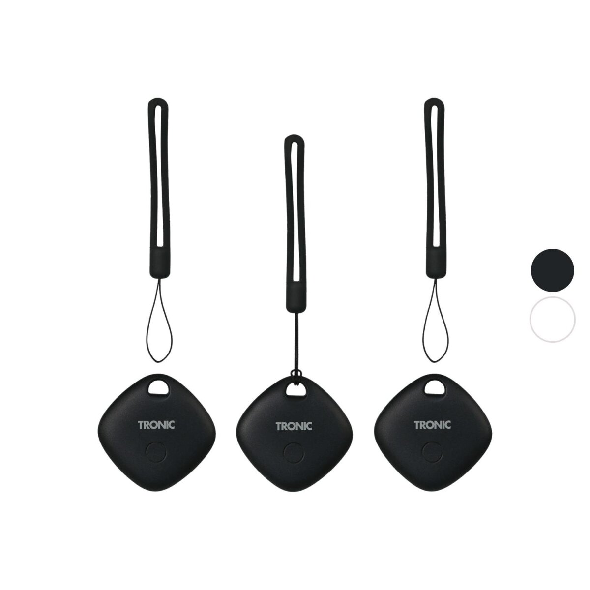 TRONIC® Inteligentna wyszukiwarka tagów Android / iOS 3 sztuki TRONIC® Inteligentna wyszukiwarka tagów Android / iOS 3 sztuki