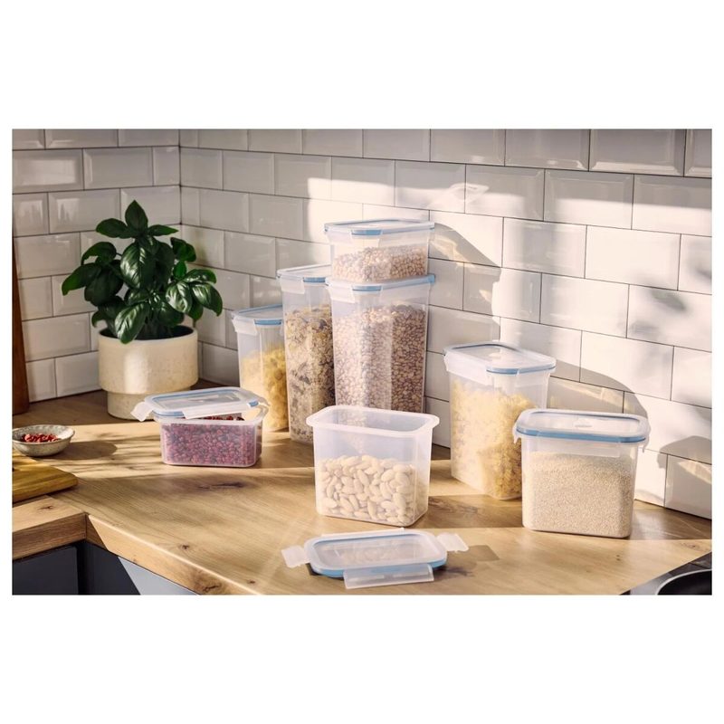 SILVERCREST® storage container set, 8 pieces.