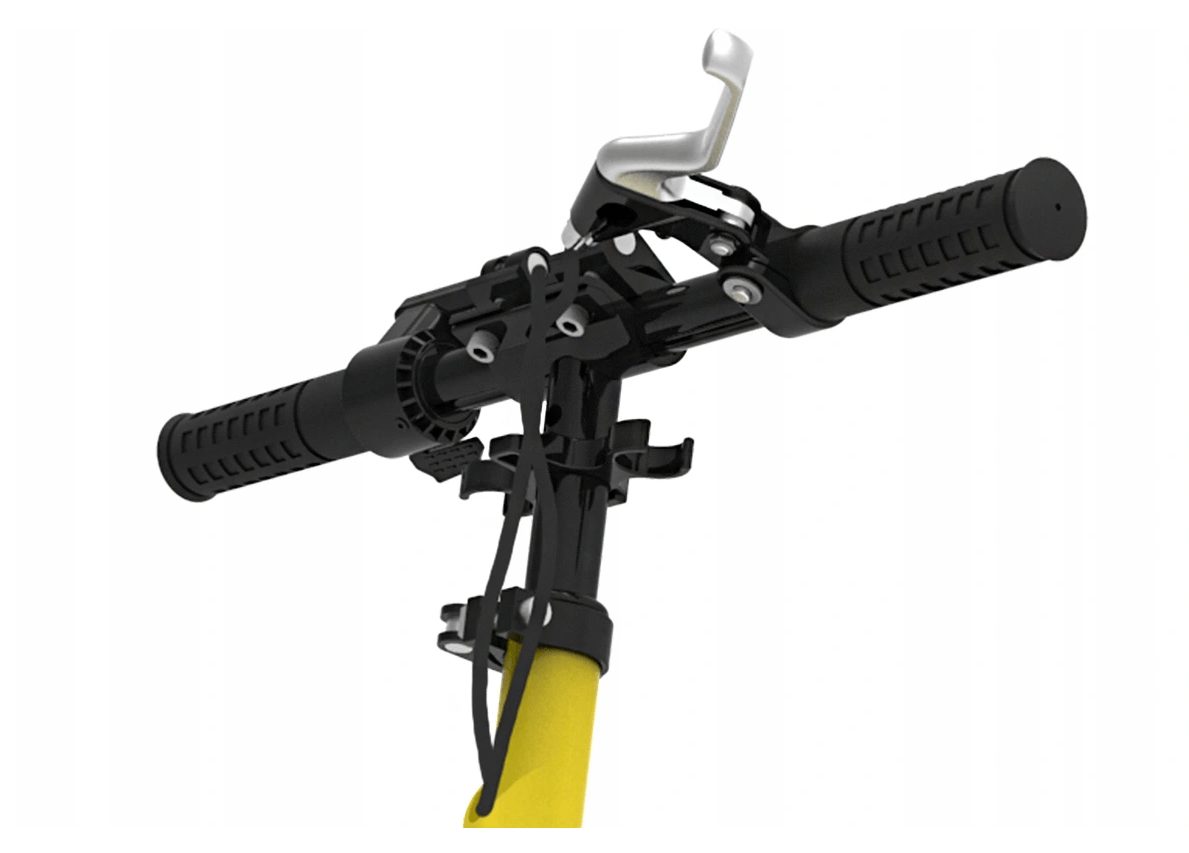 #DAYDEAL# Electric scooter Skymaster yellow complete set