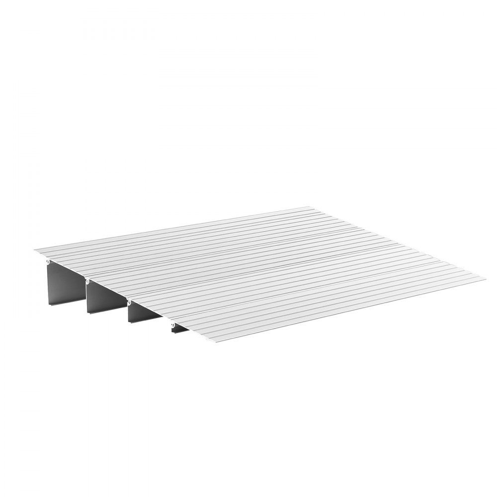 Rampe de seuil de porte 550 x 865 x 115 mm Rampe de fauteuil roulant en alliage d'aluminium avec capacité de charge de 360 ​​kg Rampe de trottoir pour escaliers de maison pour fauteuils roulants, scooters, marcheurs, vélos, tricycles