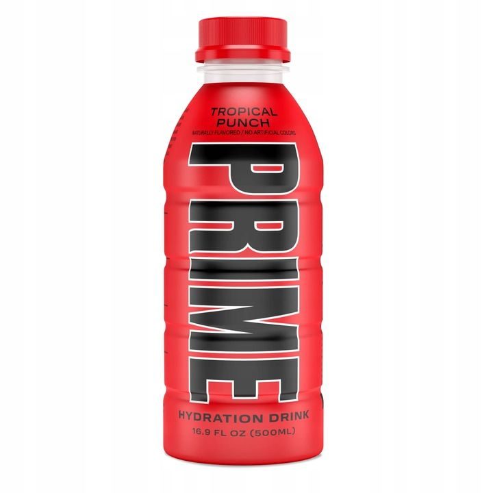 6x Prime Hydration - sports drink Tropical Punch USA 500ml