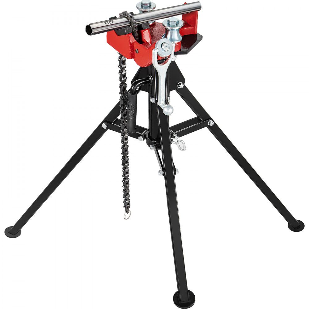 Modell TP-425 Tragbarer Kettenschraubstock, Rohrschraubstock, Kettenrohrschraubstock aus Stahl, Stativ-Arbeitsgerät 3,2–127 mm, für Mechaniker, Elektriker, Sanitärhandwerker