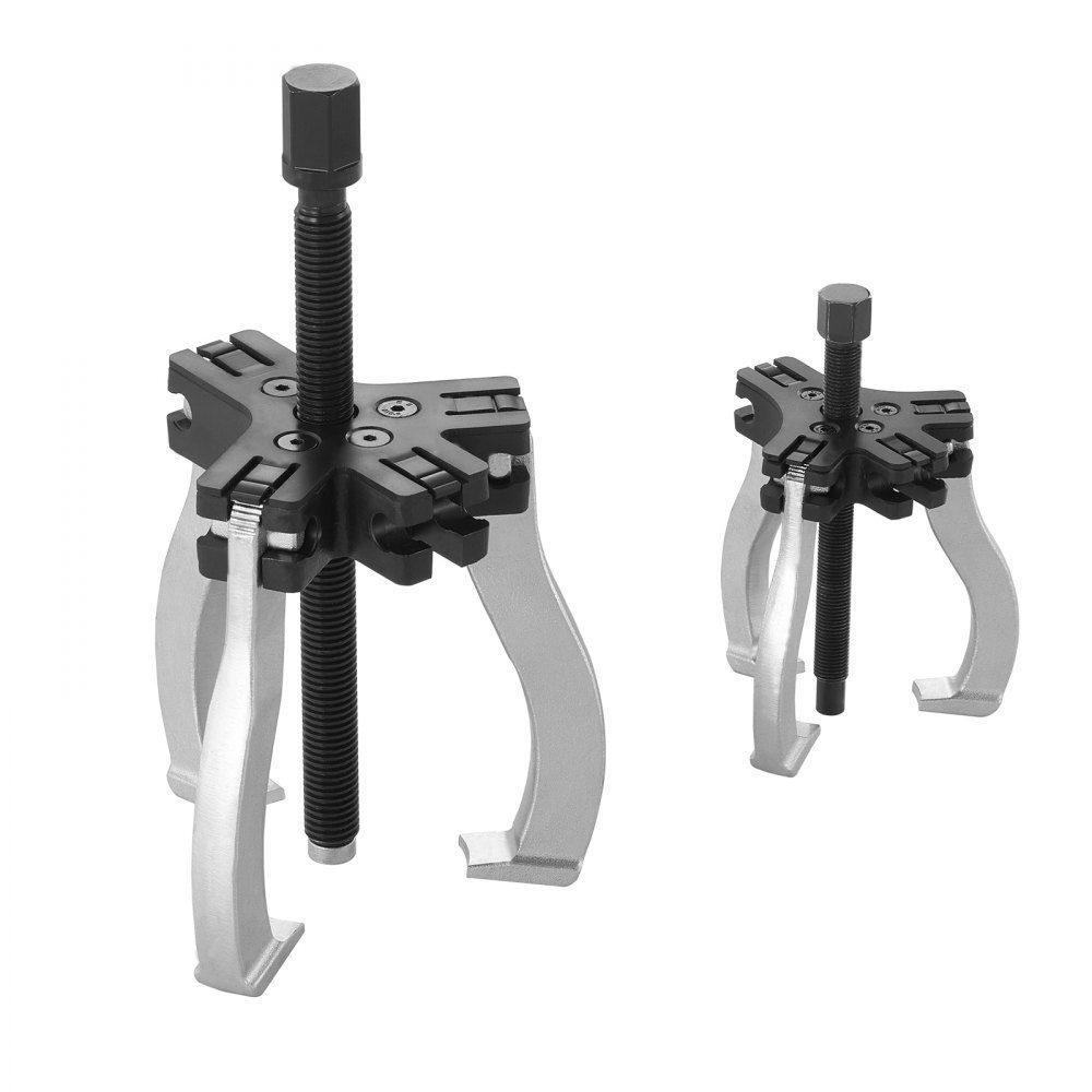 2 pieces puller tool bearing puller 2 or 5 t, three-jaw ball bearing puller inside outside 76.2 / 177.8 mm max. expansion, parallel puller bearing puller set, car puller tool