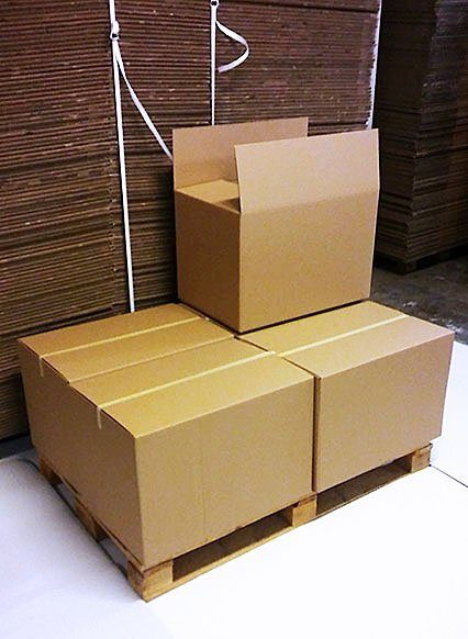 50x folding boxes 600x400x300 cardboard 5-layer shipping box 60x40x30