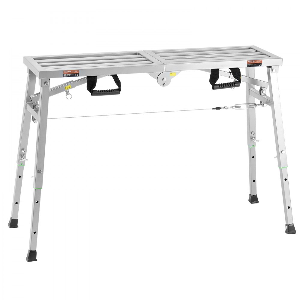 Arbeitsplattform, 500–740 mm, klappbare Trittleiter aus legiertem Stahl, tragbare Arbeitsplattform, Tragfähigkeit 180 kg, Trittbankhocker zum Malen, Trockenbau, Reinigen, Waschen Arbeitsplattform, 500–740 mm, klappbare Trittleiter aus legiertem Stahl, tragbare Arbeitsplattform, Tragfähigkeit 180 kg, Trittbankhocker zum Malen, Trockenbau, Reinigen, Waschen