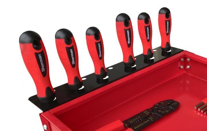 WERKZEUGWAGEN WERKSTATTWAGEN Werkstatt Garage Werkzeug rot