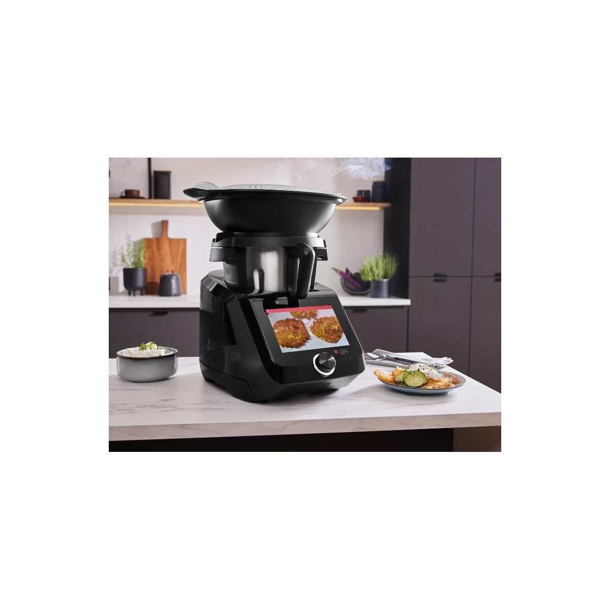 SILVERCREST® NARZĘDZIA KUCHENNE Monsieur Cuisine Smart Black SKMS 1200 C1 dobry