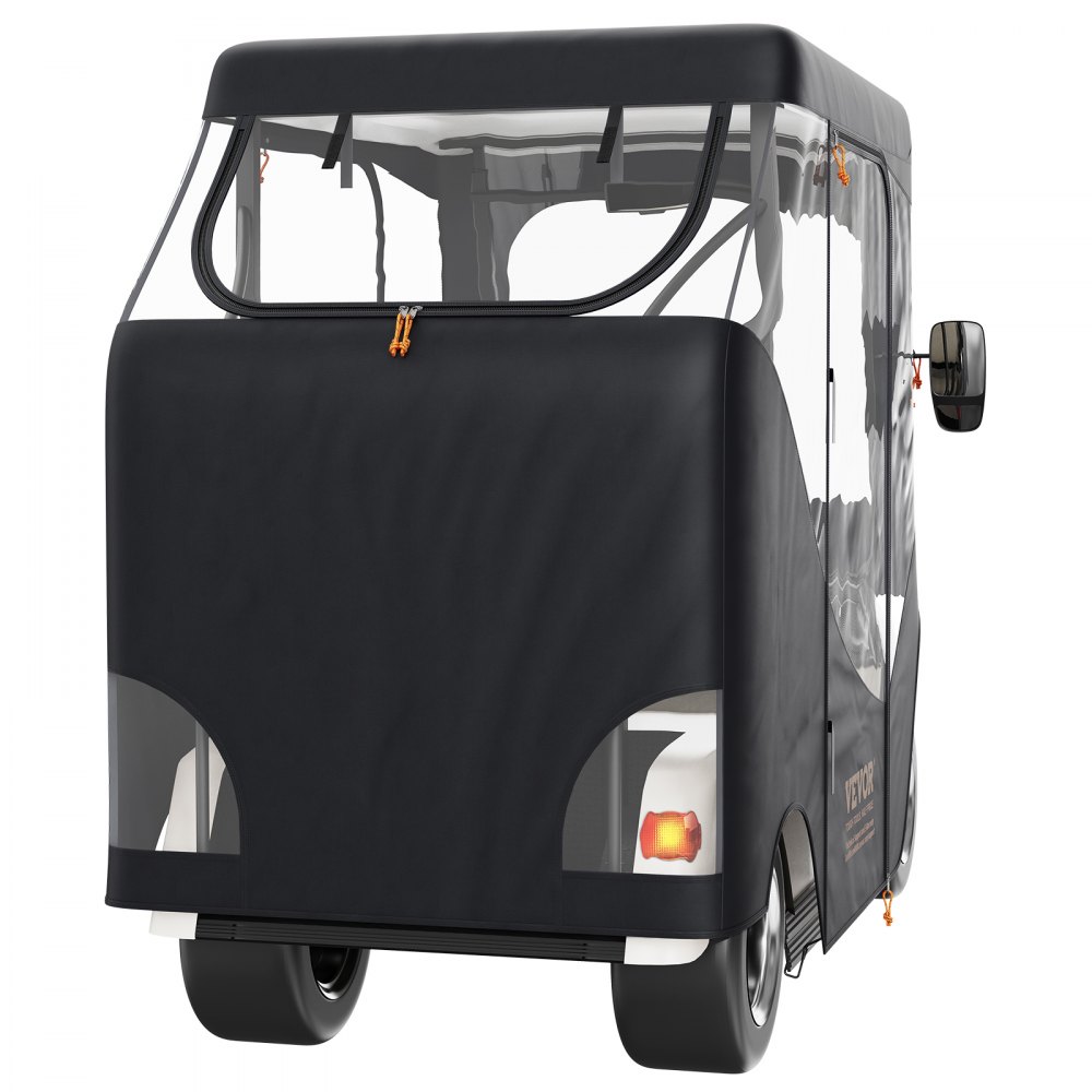 Housse de pluie transparente pour chariot de golf pour 2 personnes 1495 x 1230 mm 600D étanche et portable pour chariot de golf mobile compatible avec les chariots de golf EZGO TXT Housse de pluie transparente pour chariot de golf pour 2 personnes 1495 x 1230 mm 600D étanche et portable pour chariot de golf mobile compatible avec les chariots de golf EZGO TXT
