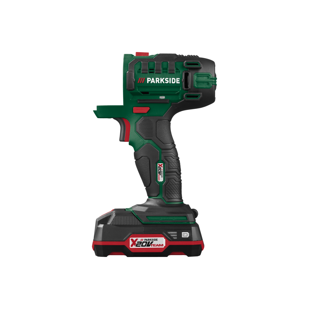 Appareil combiné alimenté par batterie PARKSIDE® 20 V PKGA 20-Li C2, kit de démarrage 3 en 1, avec batterie et chargeur