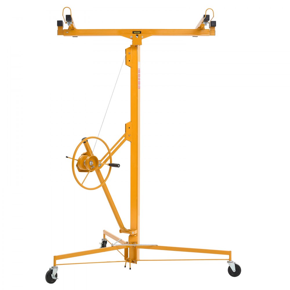Plattenheber bis max. 68 kg, 4877 mm Höhe, Gipskartonheber mit verstellbarem Teleskoparm, Gipskarton, Trockenbauheber, Plattenheber, Hebezeug, Werkzeug, für Decken- und Wandmontage (gelb) Plattenheber bis max. 68 kg, 4877 mm Höhe, Gipskartonheber mit verstellbarem Teleskoparm, Gipskarton, Trockenbauheber, Plattenheber, Hebezeug, Werkzeug, für Decken- und Wandmontage (gelb)